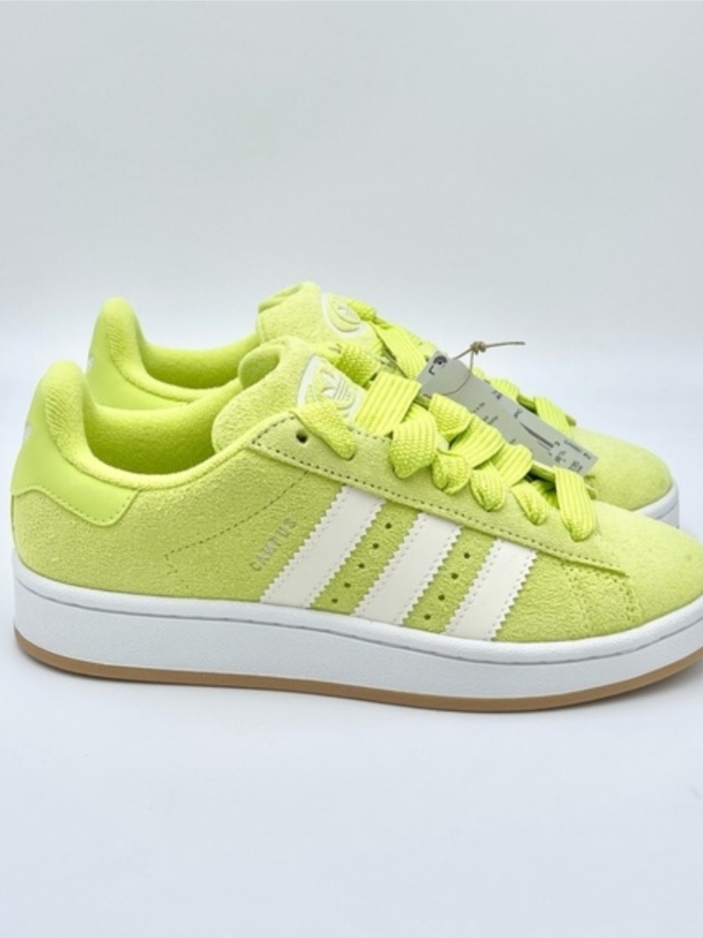 NEW Adidas Originals Campus 00s Lime Green Skate Shoe Women's size 7 - Picture 2 of 14